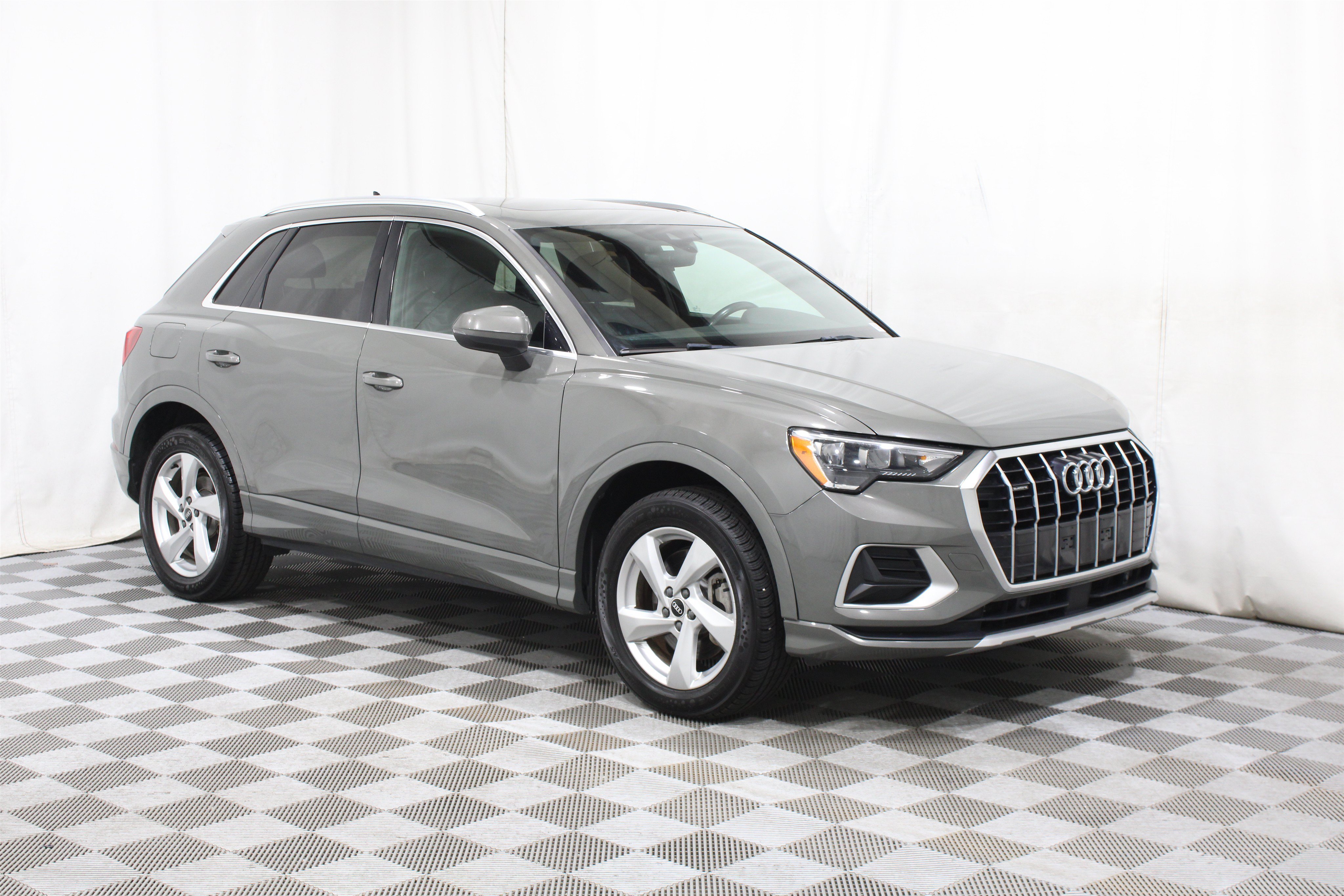 Used 2021 Gray Audi Premium All-Wheel Drive image 1
