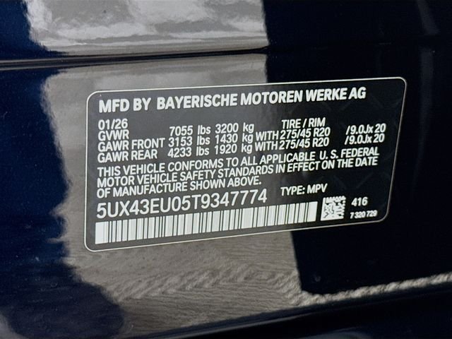 New 2026 Carbon Black Metallic BMW xDrive50e image 34