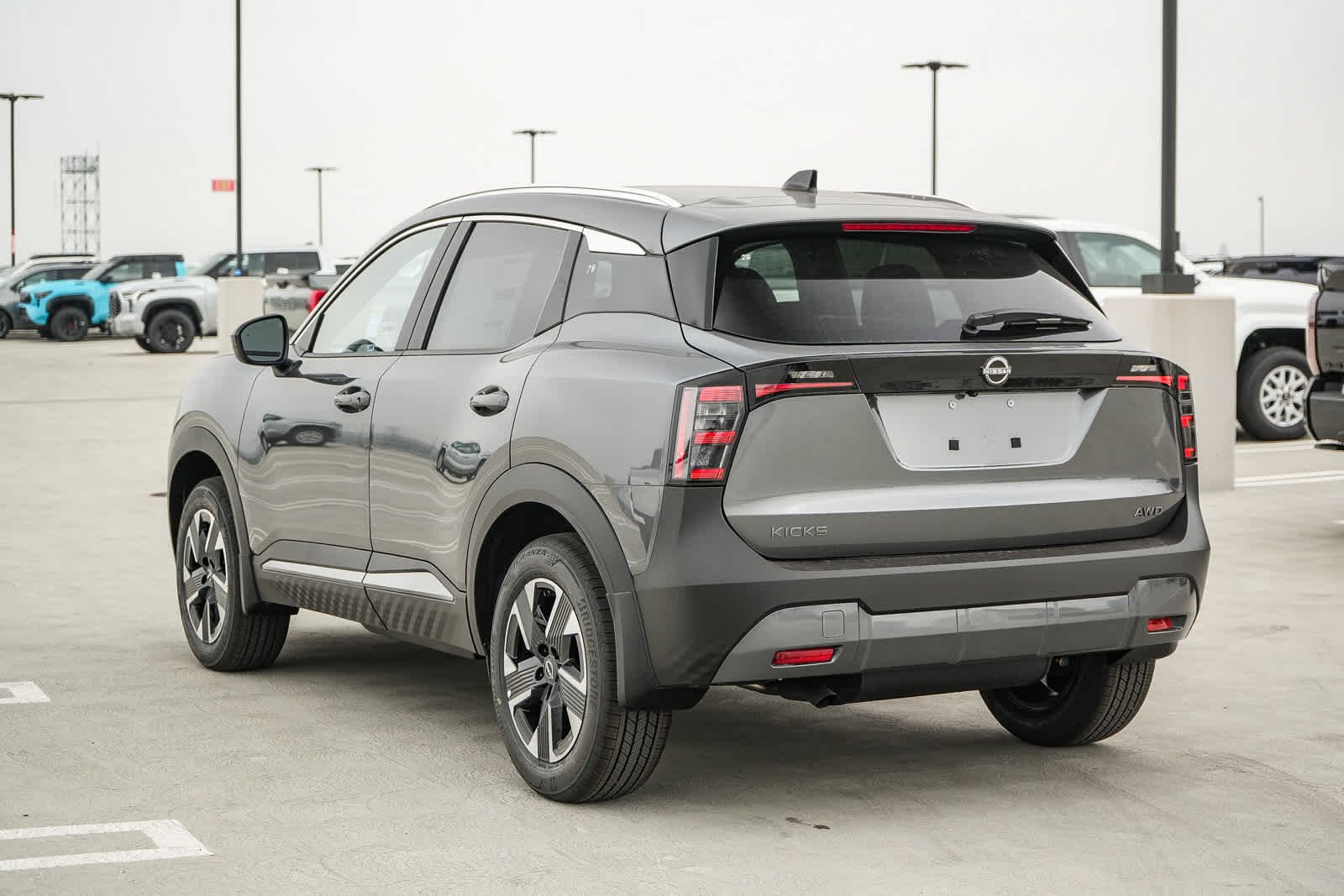 New 2027 Gun Metallic Nissan SV image 8