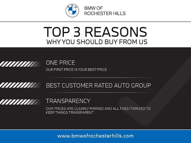 Certified Used 2024 Black Sapphire Metallic BMW xDrive40i image 3