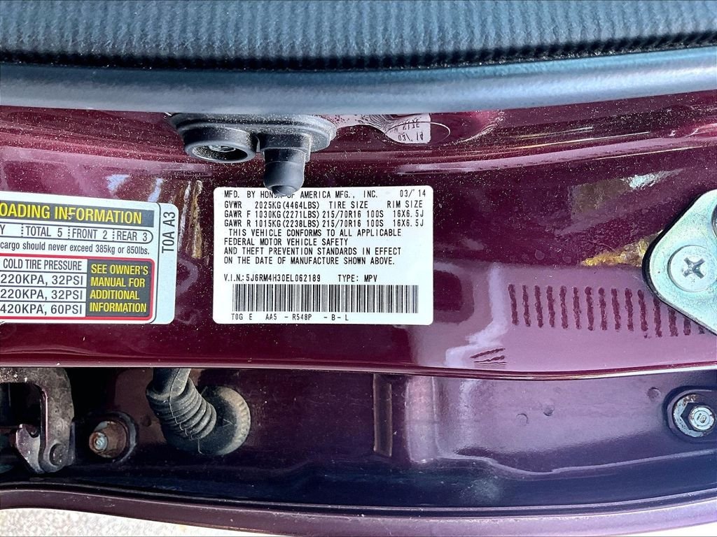 Used 2014 Red Honda LX image 9