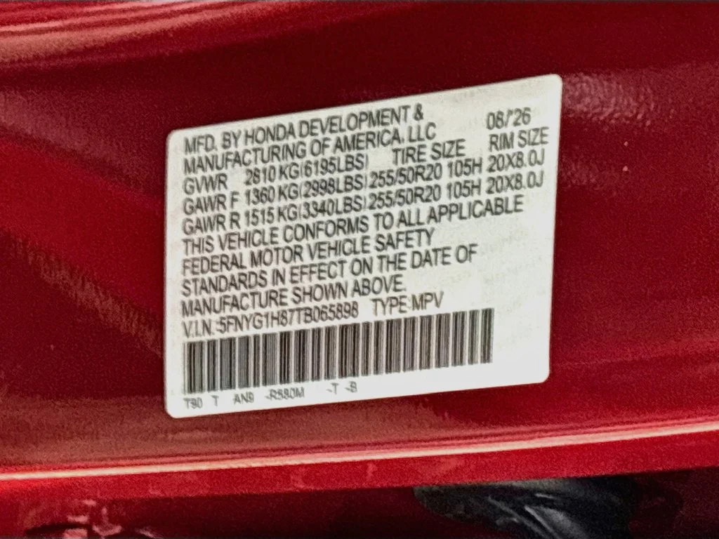 New 2026 Radiant Red Metallic II Honda Elite image 26
