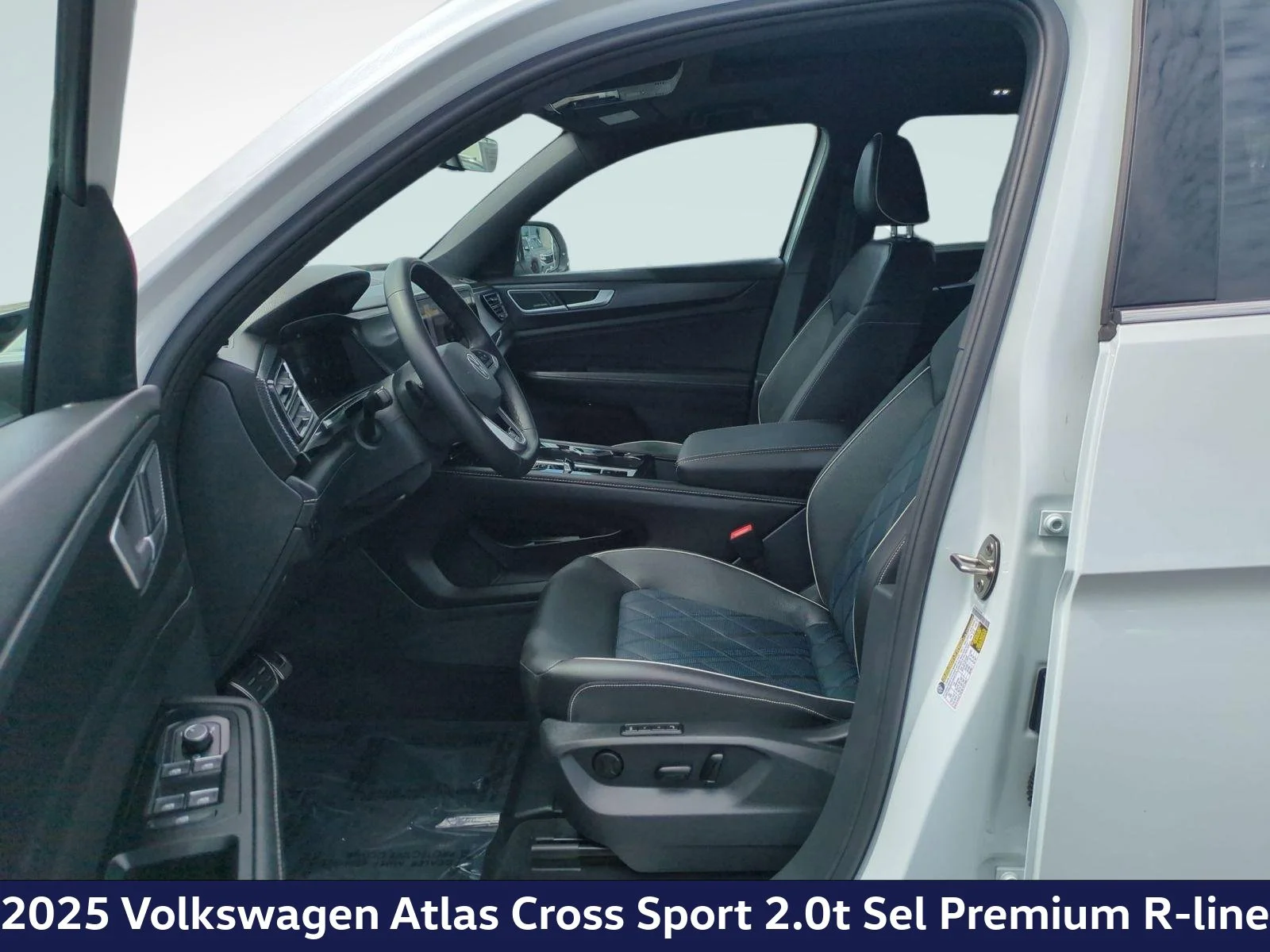 Used 2025 White/off-white Volkswagen 2.0T SEL Premium R-Line image 14