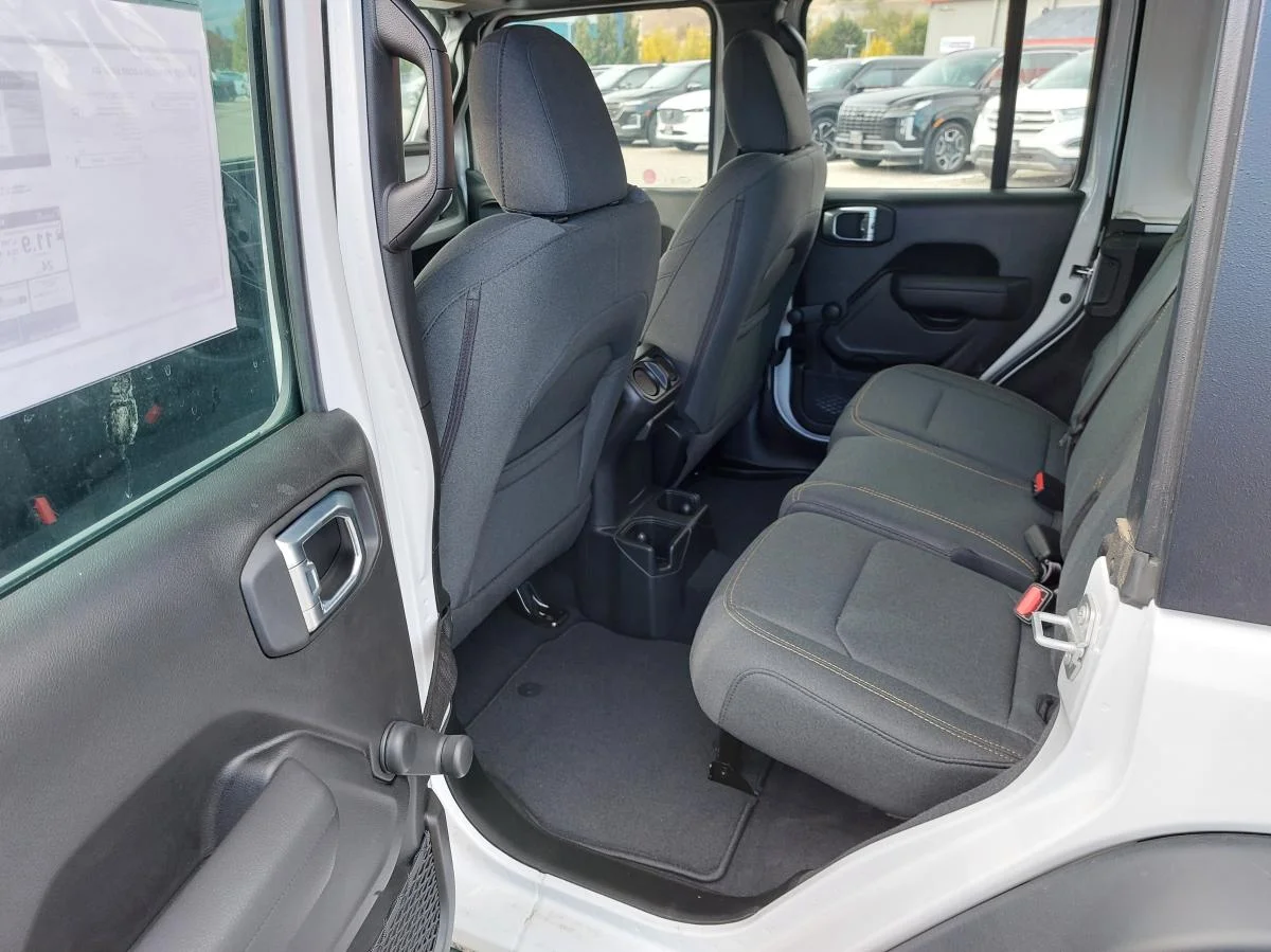 New 2024 White Jeep Sport 4 Door 4x4 image 9