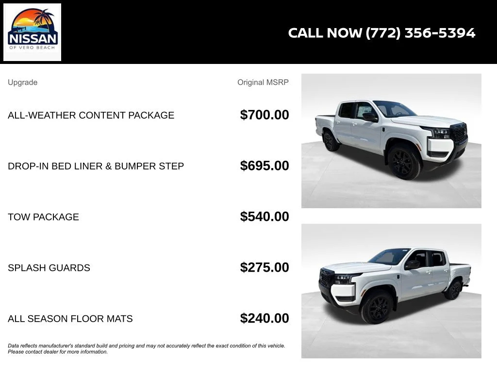 New 2026 Glacier White Nissan Crew Cab SV image 6