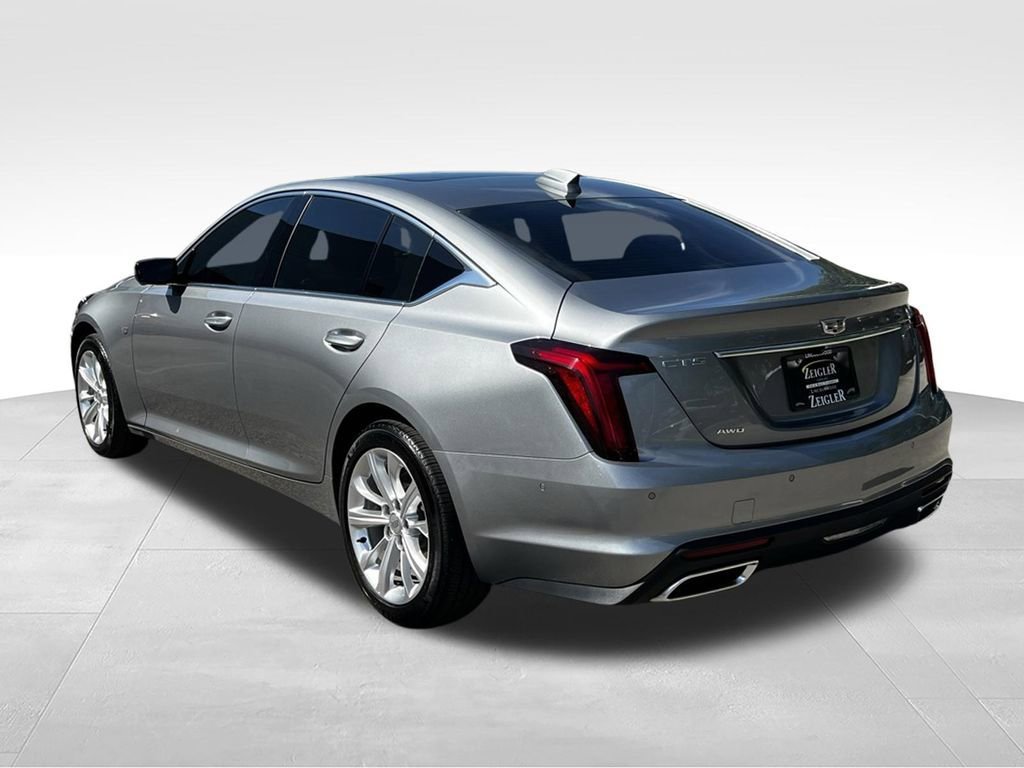 Used 2025 Argent Silver Metallic Cadillac Premium Luxury image 8