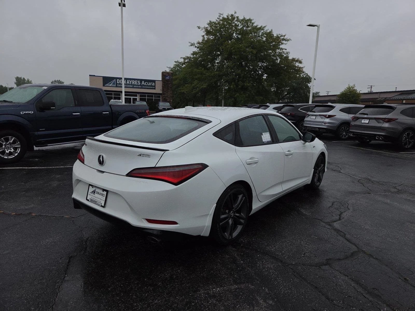 Used 2024 Platinum White Pearl Acura A-SPEC image 28