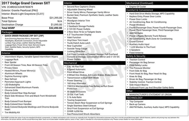Used 2017 Gray Dodge SXT image 35