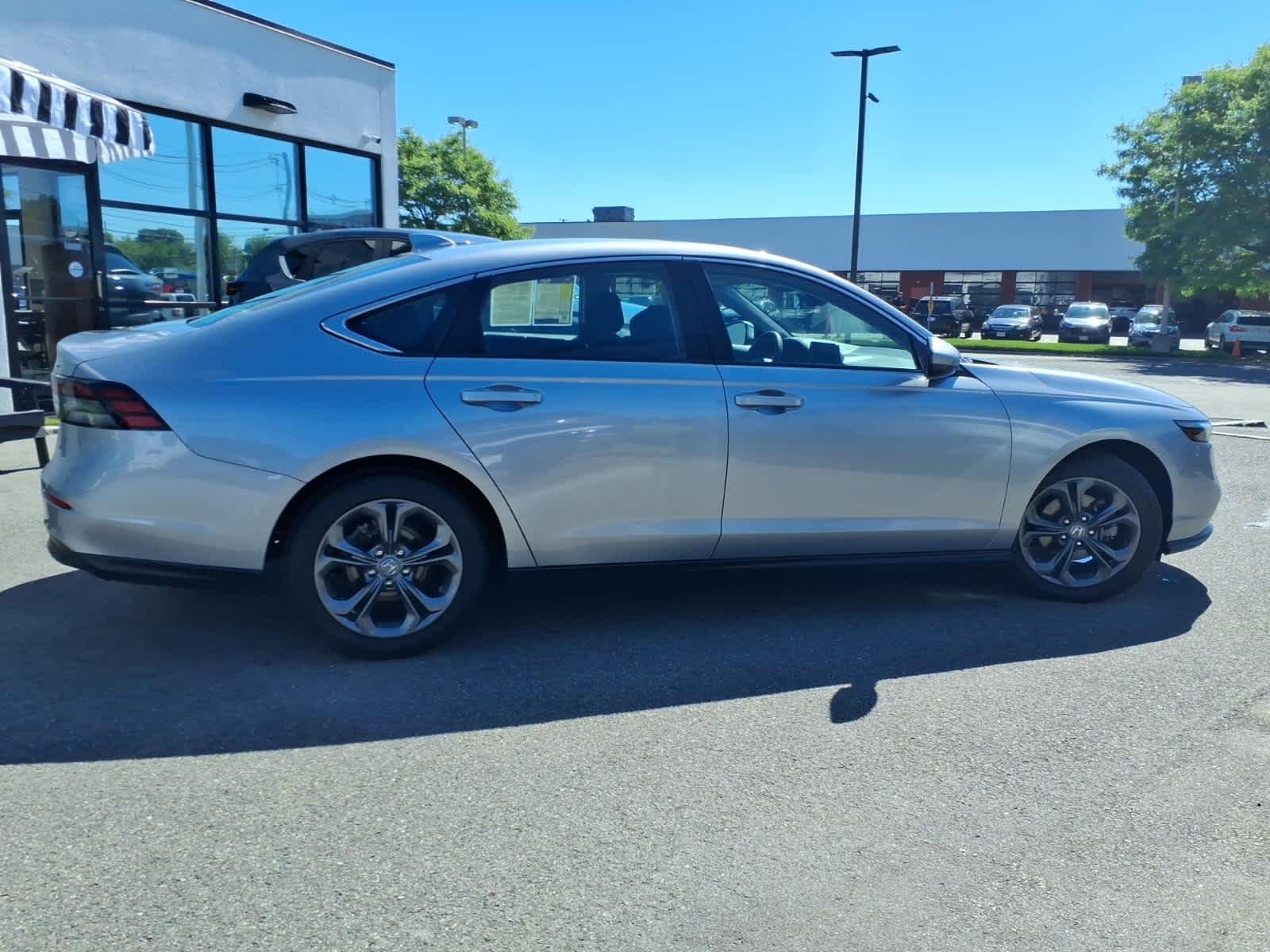 Used 2024 Solar Silver Metallic Honda EX image 4