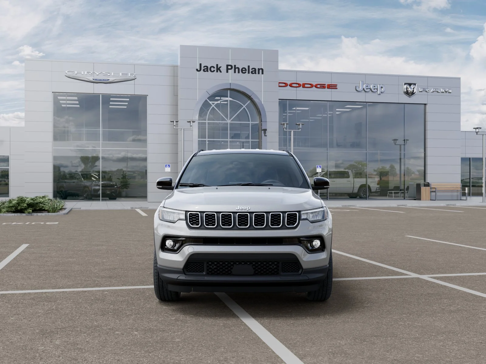 New 2026 Silver Zynith Metallic Clear-Coat Exterior Paint Jeep Limited image 36