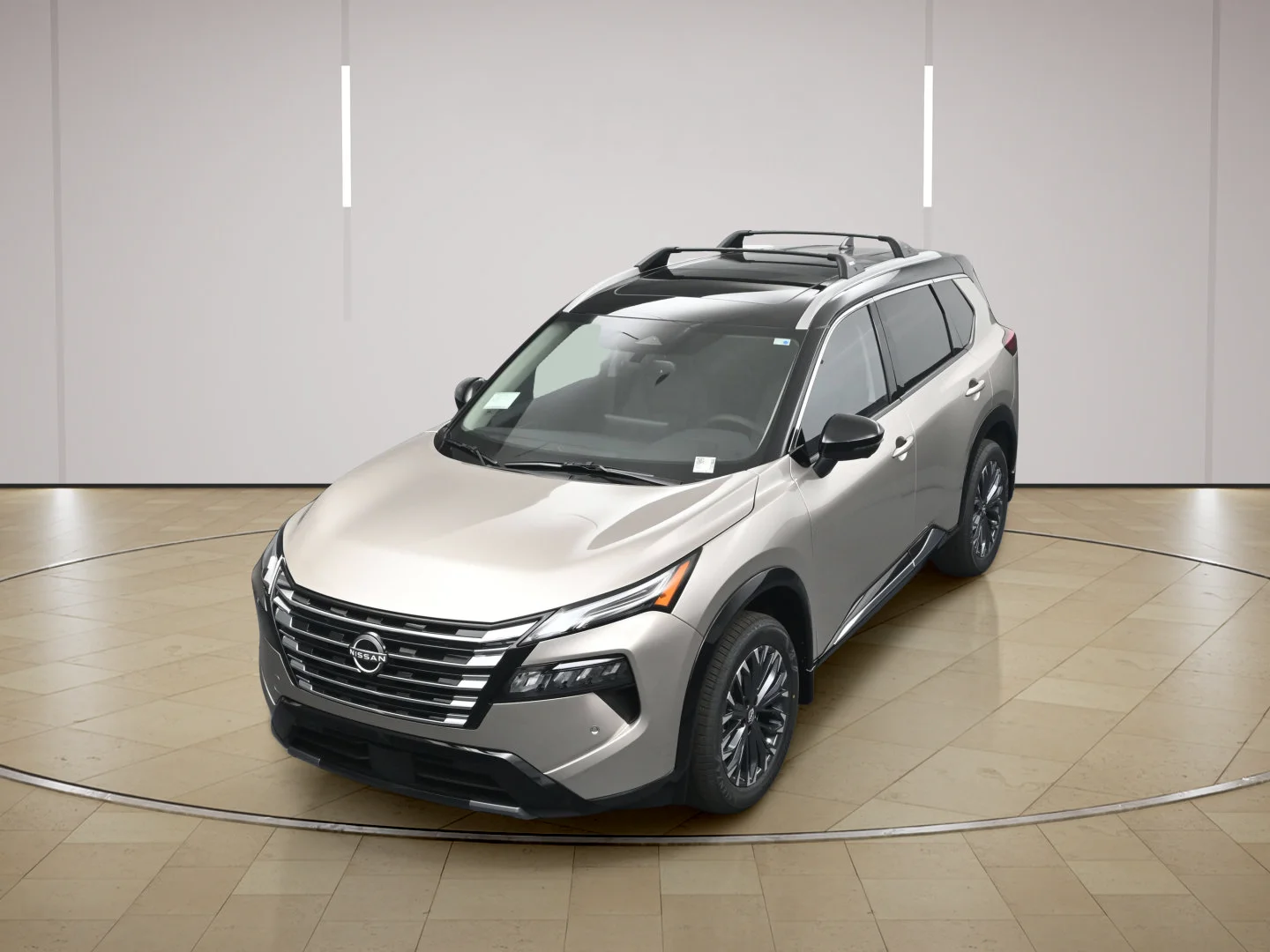 New 2026 Champagne Silver Metallic / Super Black Two-tone Nissan Platinum image 33
