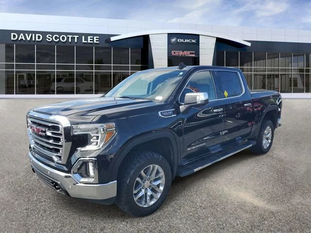 Used 2019 ONYX BLACK GMC SLT image 2