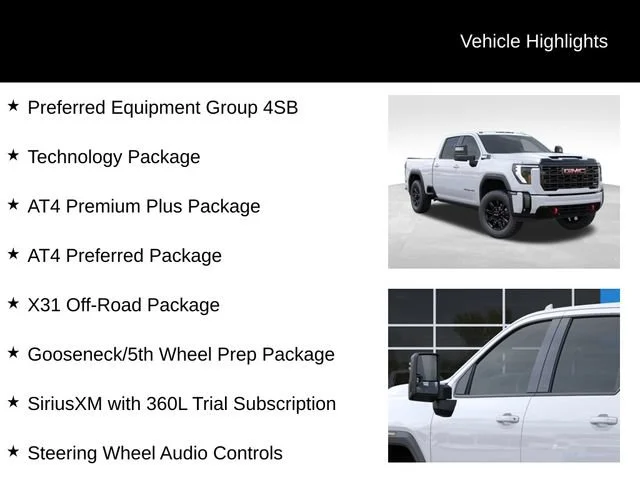 New 2026 Summit White GMC AT4 image 9