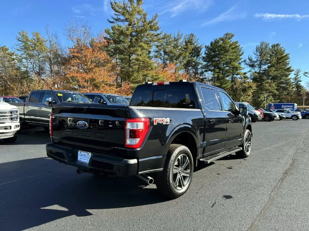 Used 2023 Black Metallic Ford Lariat image 3