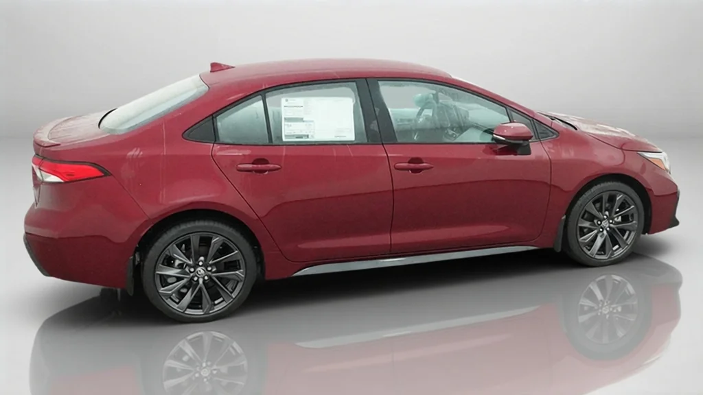 New 2026 Ruby Flare Pearl Toyota SE image 8