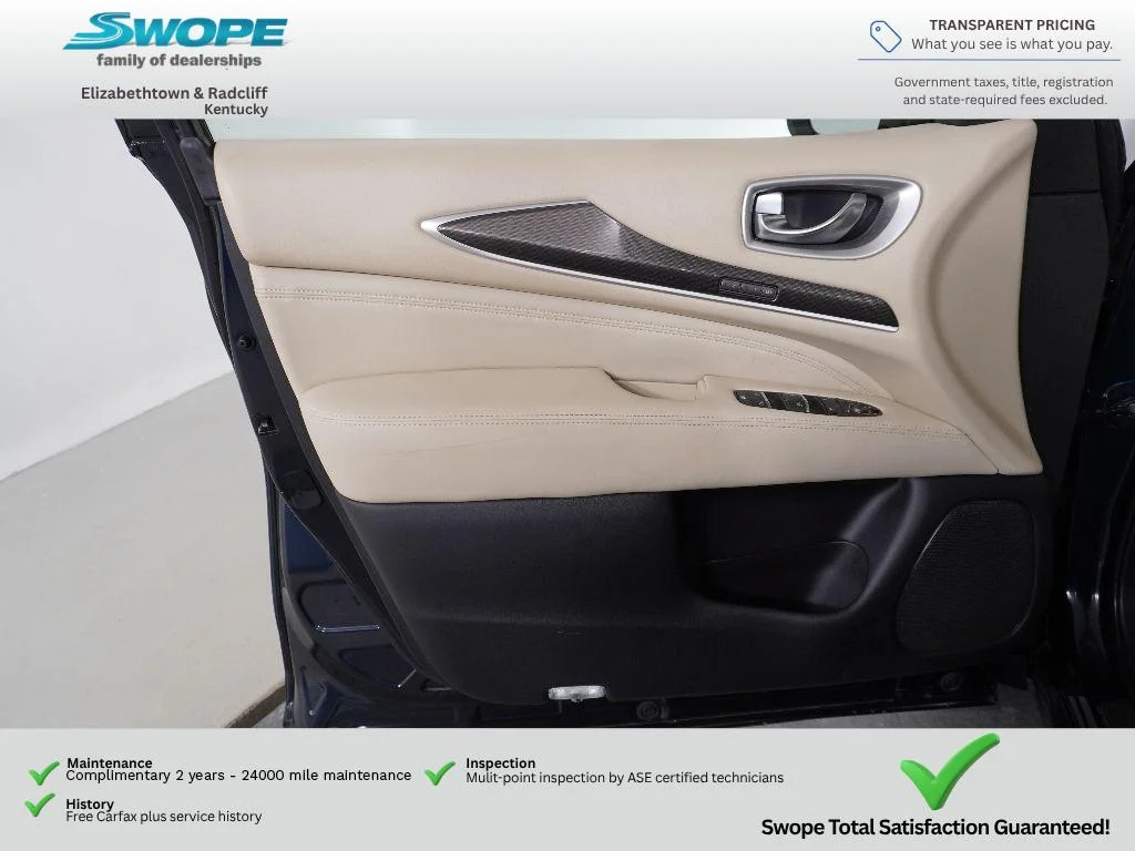 Used 2020 Hermosa Blue INFINITI LUXE image 13