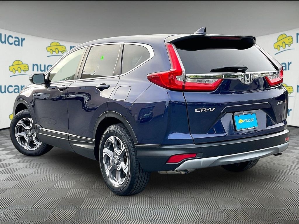 Used 2018 Obsidian Blue Honda EX image 4