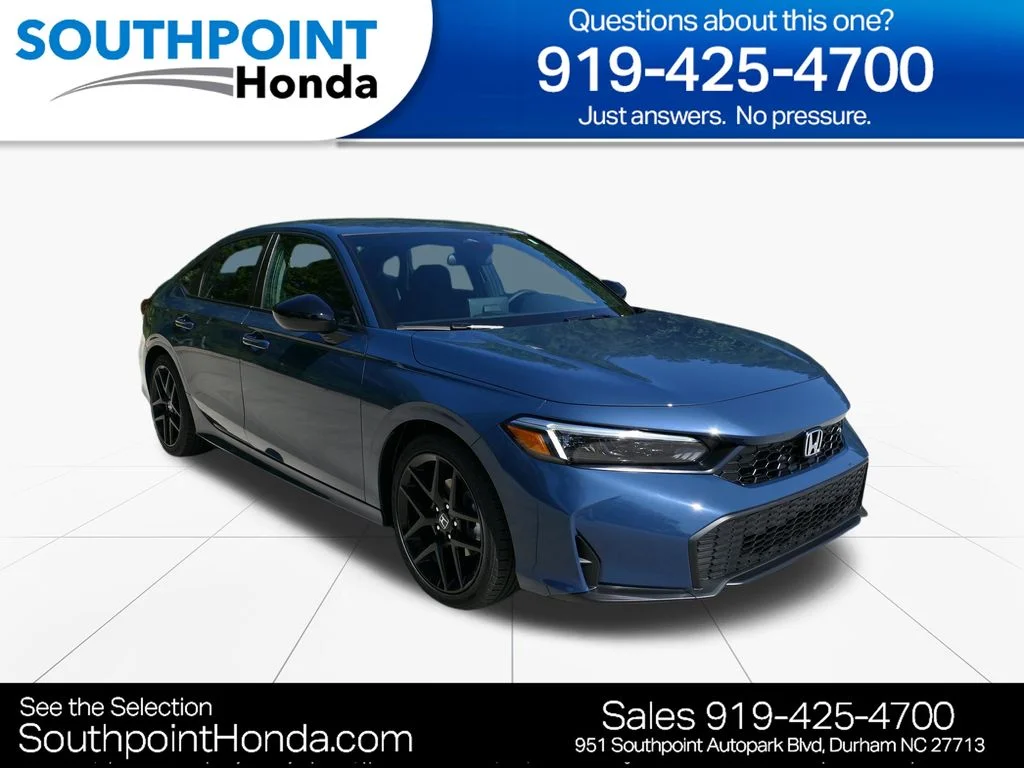 New 2026 Blue Lagoon Pearl Honda Sport image 1