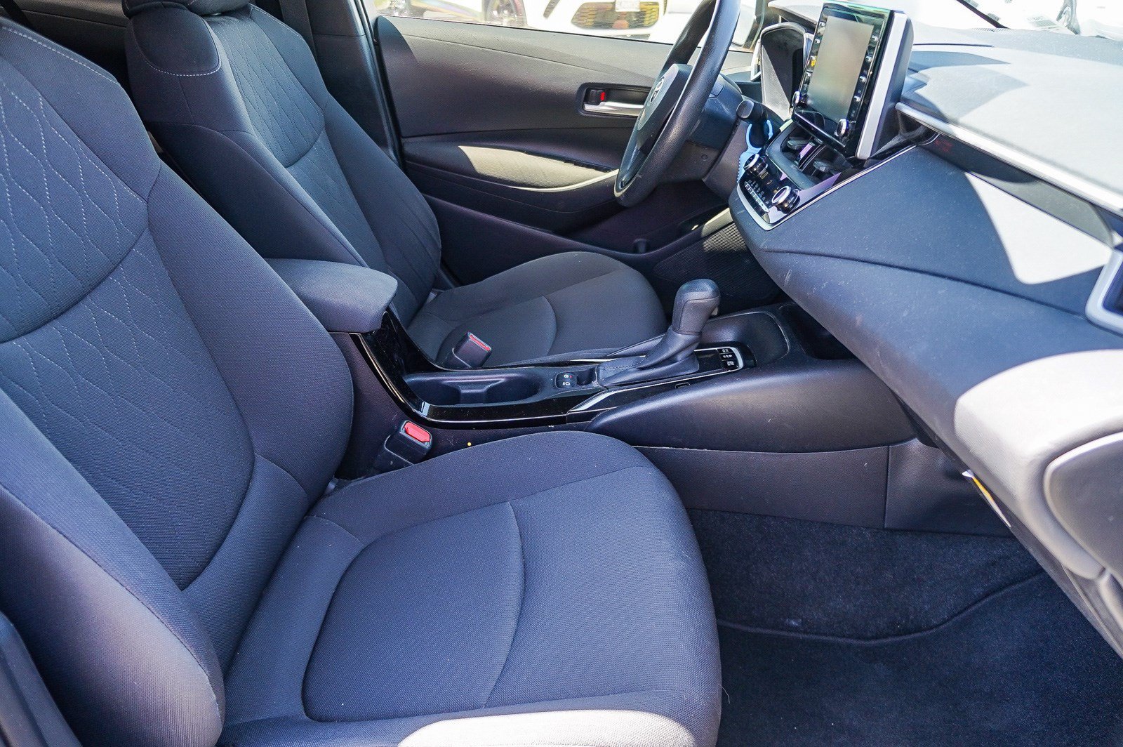 Used 2021 Black Sand Pearl Toyota Hybrid LE image 16