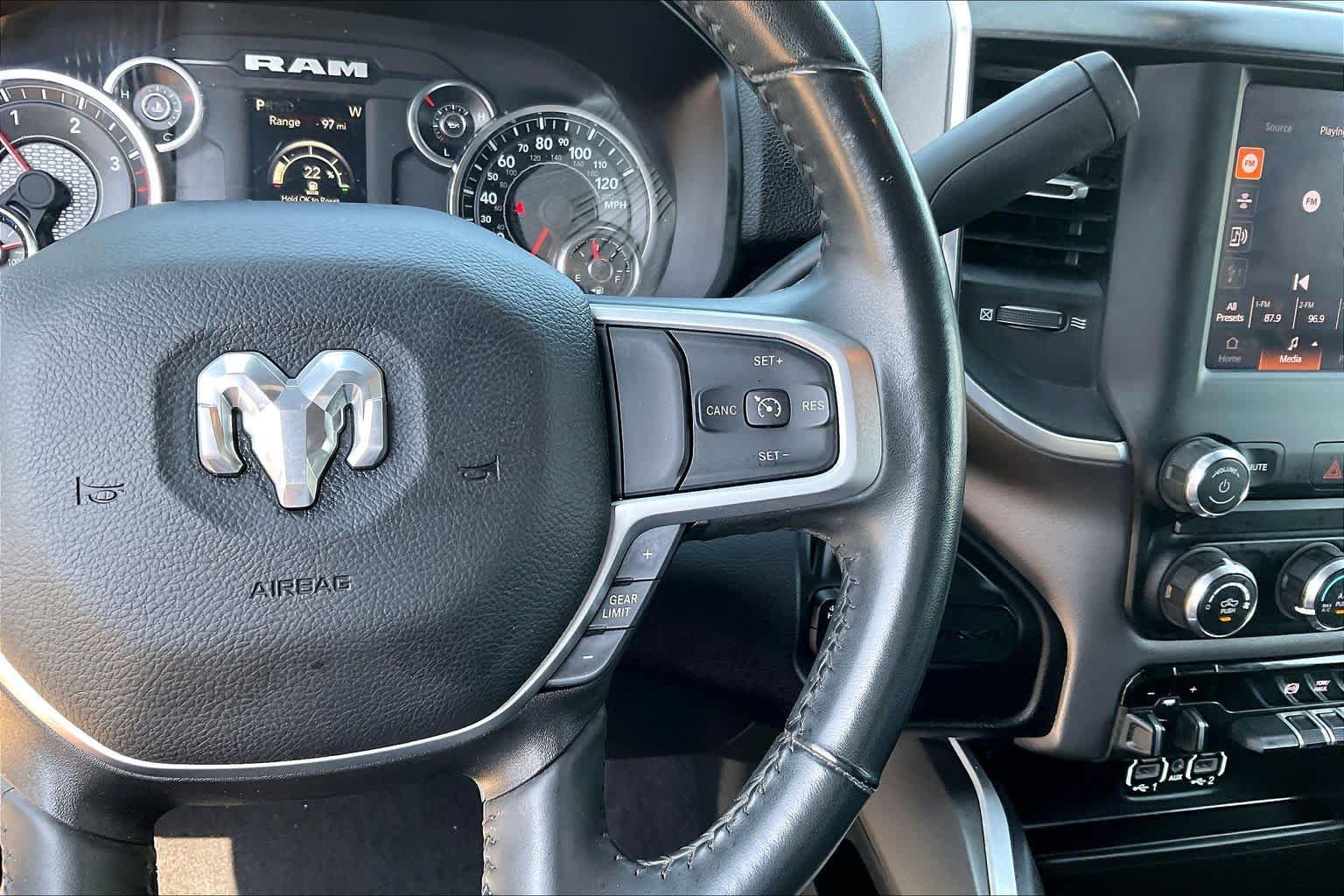 Used 2024 Bright White Clearcoat Ram Big Horn image 24