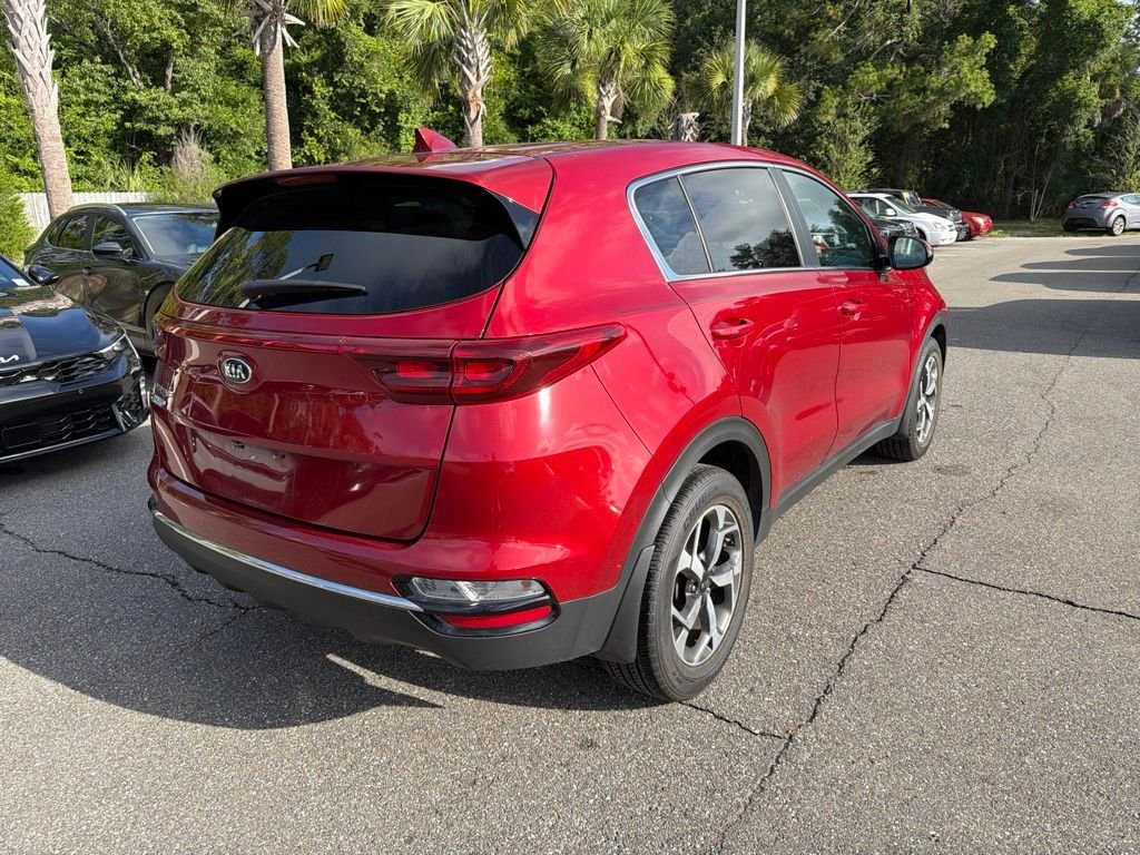 Used 2020 Red Kia LX image 4