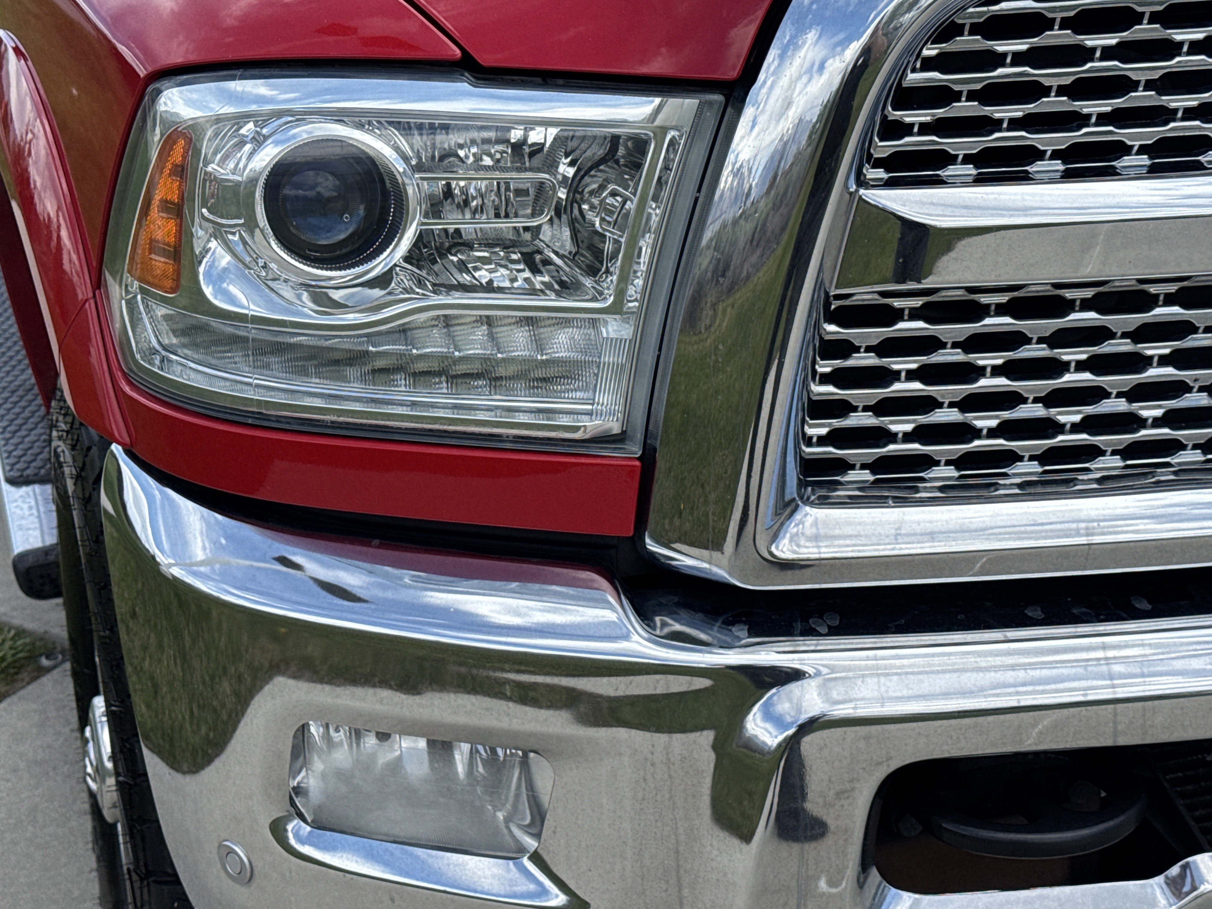 Used 2016 Flame Red Clearcoat Ram Laramie image 12