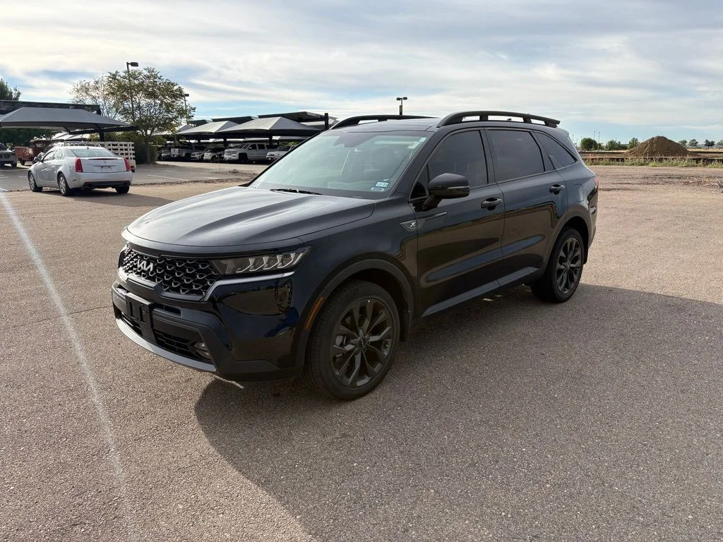 Used 2023 Ebony Black Kia X-Line EX image 1
