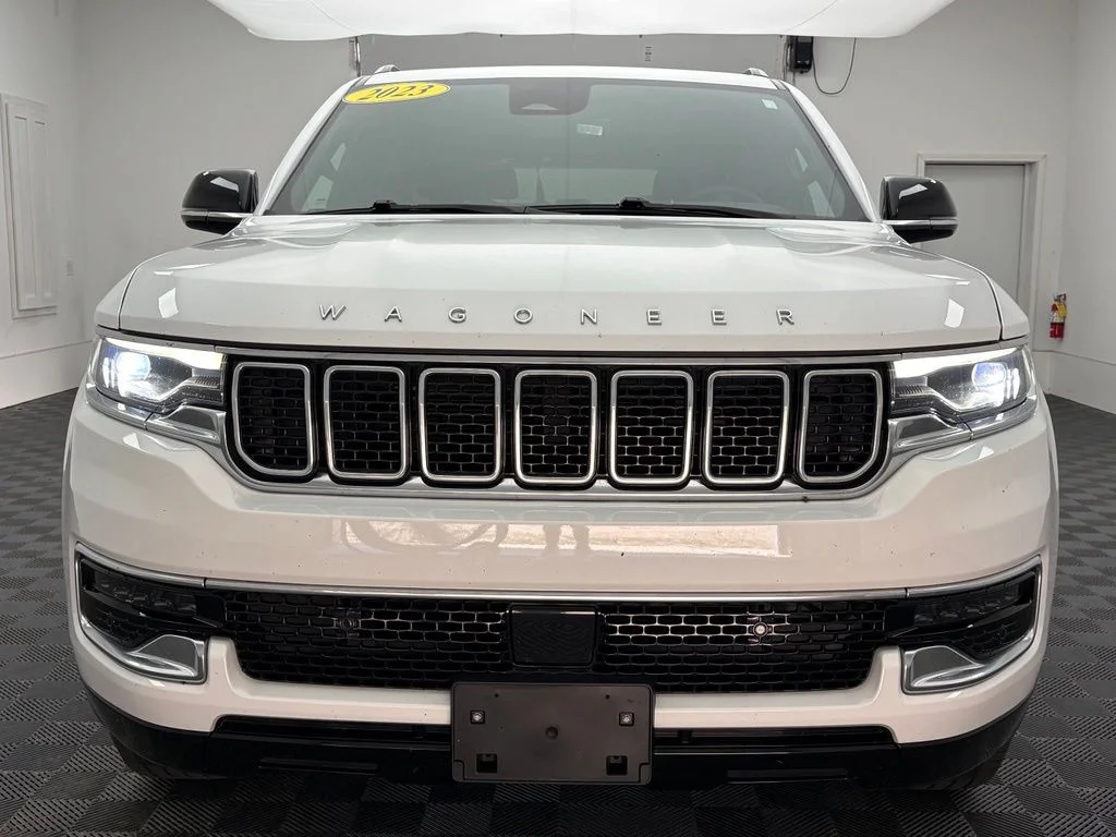 Used 2023 Bright White Clearcoat Jeep Base image 13