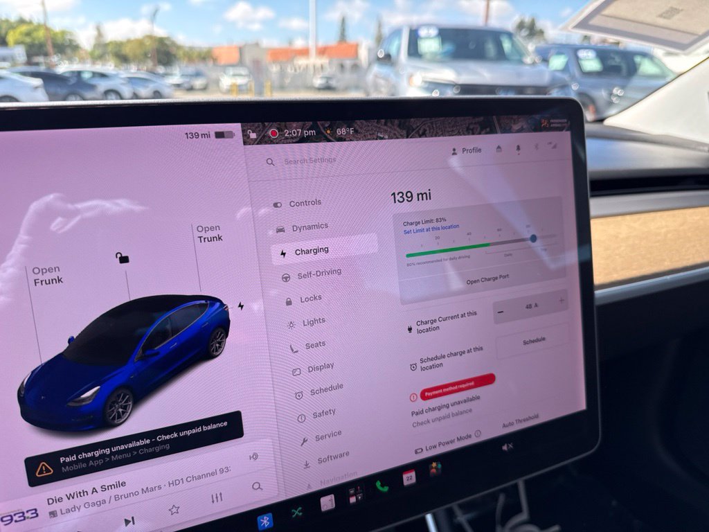 Used 2018 Blue Tesla Long Range image 25
