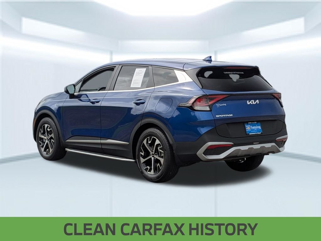 Used 2023 Blue Kia EX image 4