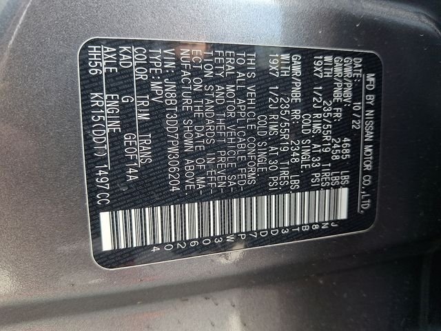 Used 2023 Gray Nissan Platinum image 29