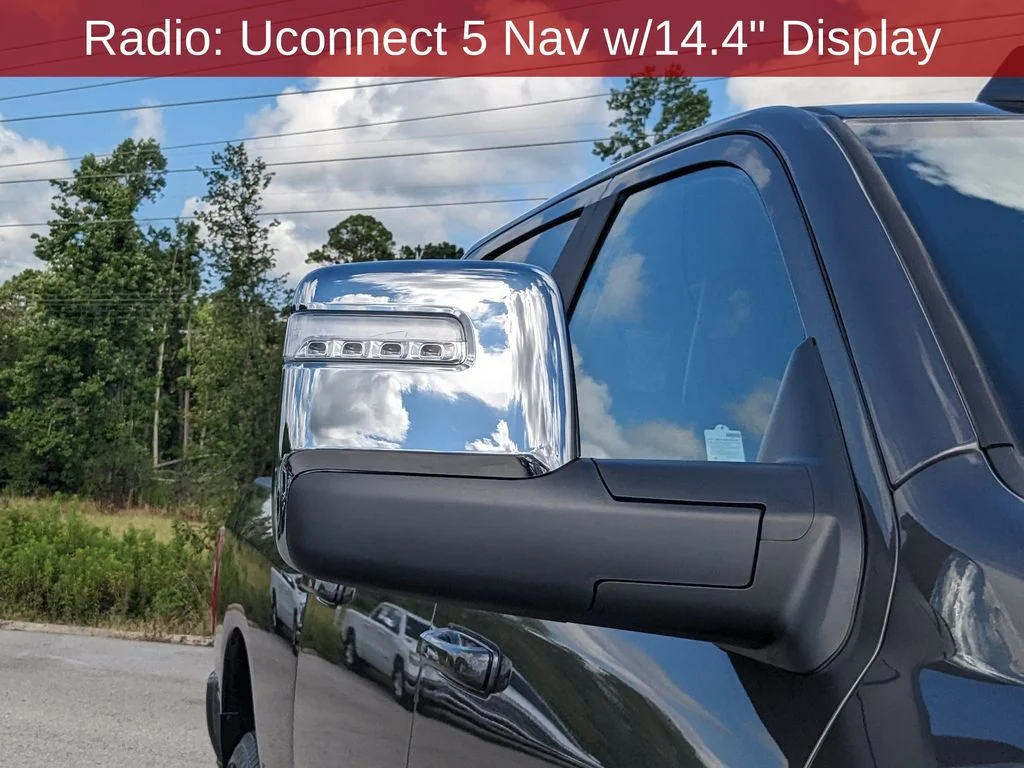 New 2025 Granite Crystal Metallic Clear-Coat Exterior Paint RAM Laramie image 13