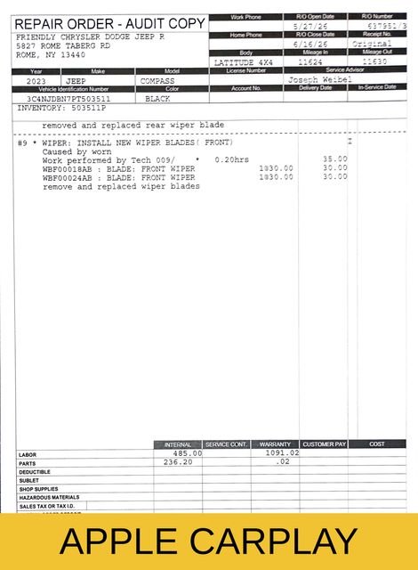 Used 2023 Black Jeep Latitude image 4