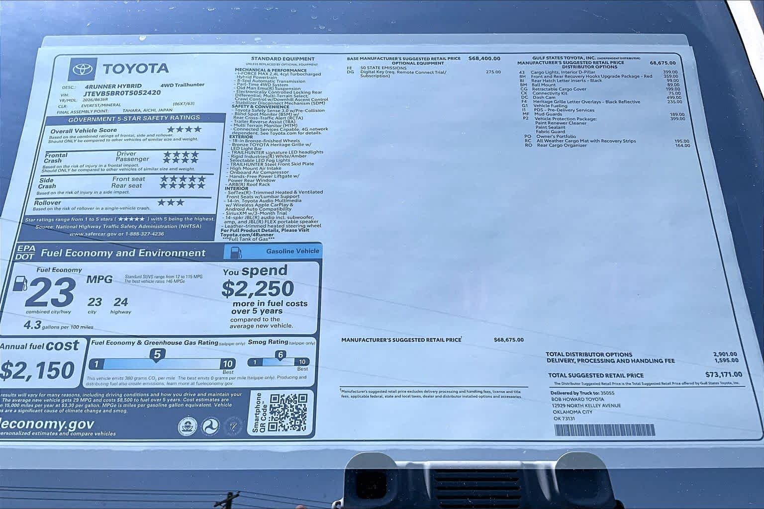 New 2026 Everest Toyota Hybrid Trailhunter image 19
