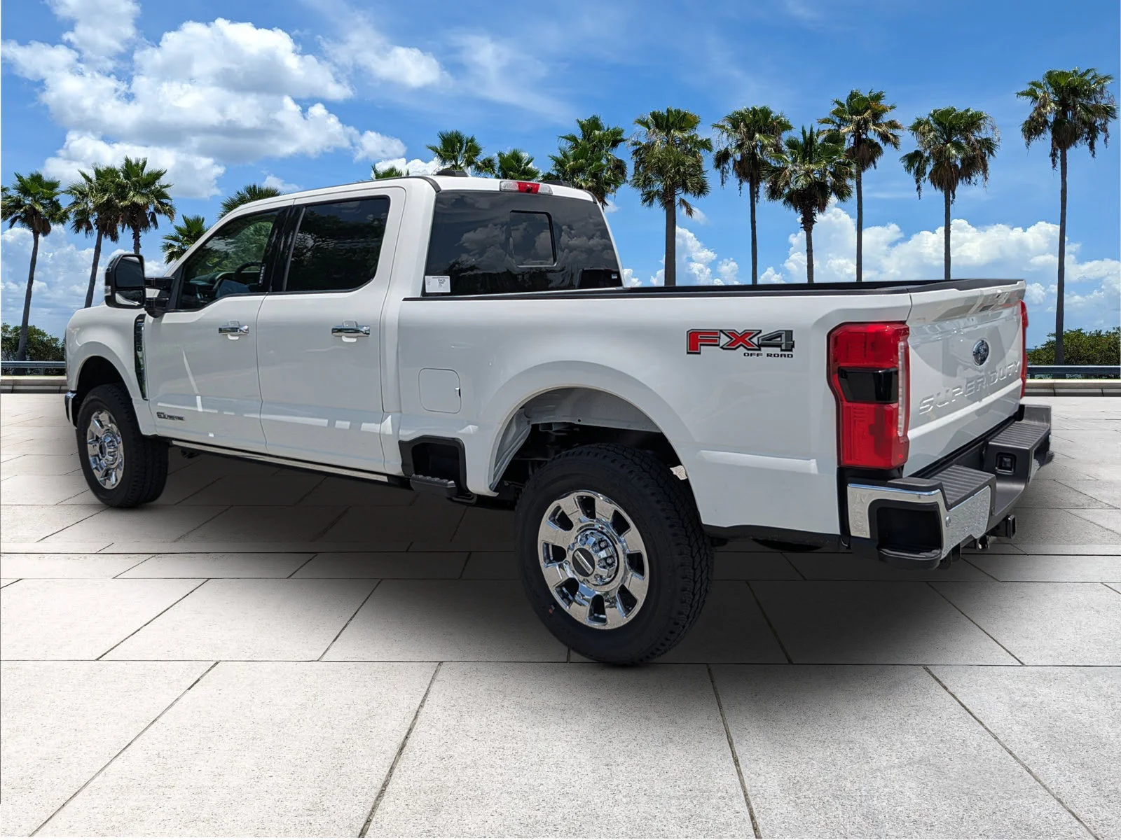 New 2026 Star White Metallic Tri-Coat Ford F-250® Lariat® image 5