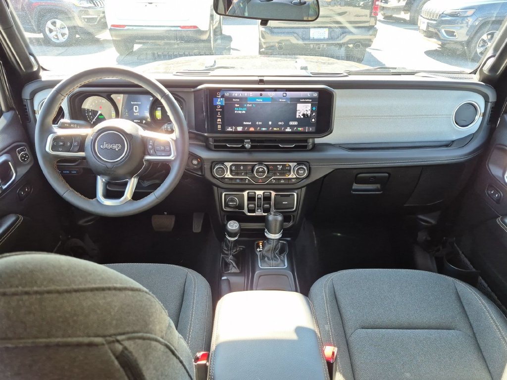Used 2024 Black Jeep Sahara 4xe image 18