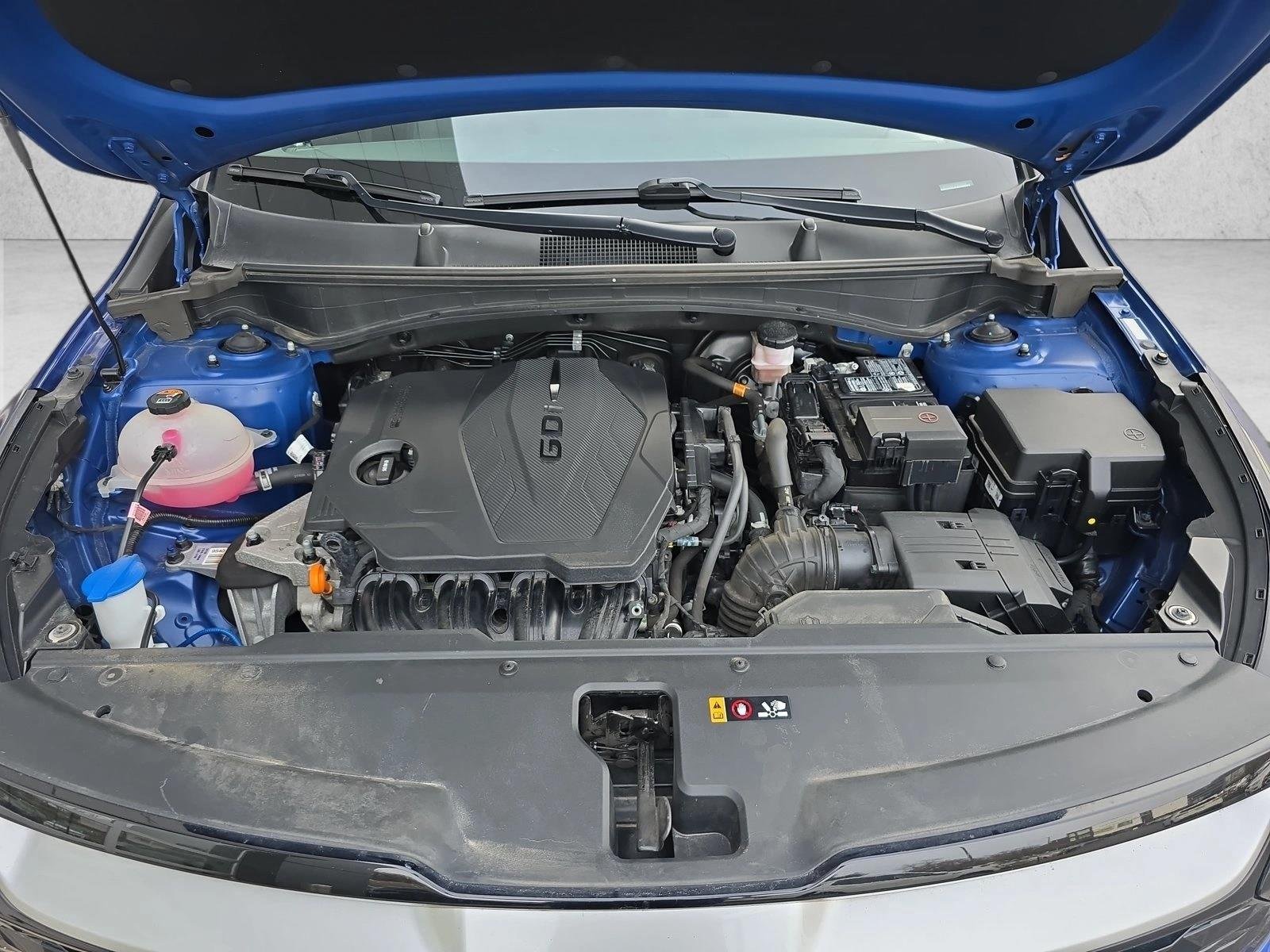 Used 2023 Sapphire Blue Kia EX image 28