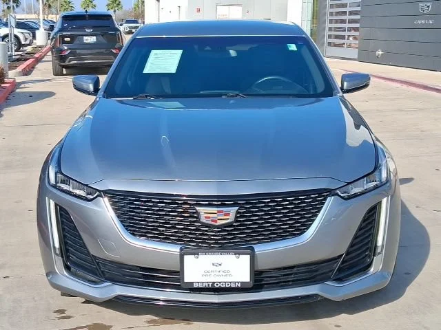 Used 2023 ARGENT SILVER METALLIC Cadillac Luxury image 2