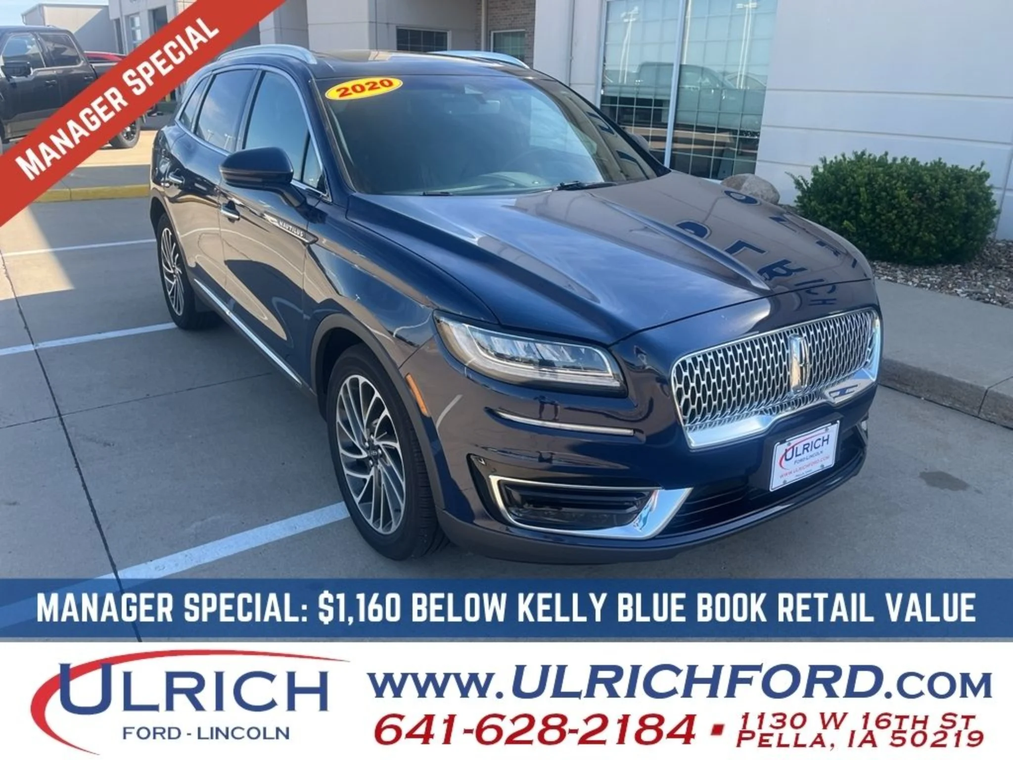 2020 Lincoln Nautilus Reserve