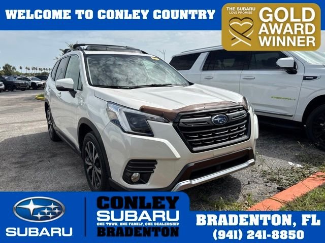 Used 2022 White Subaru Limited image 1