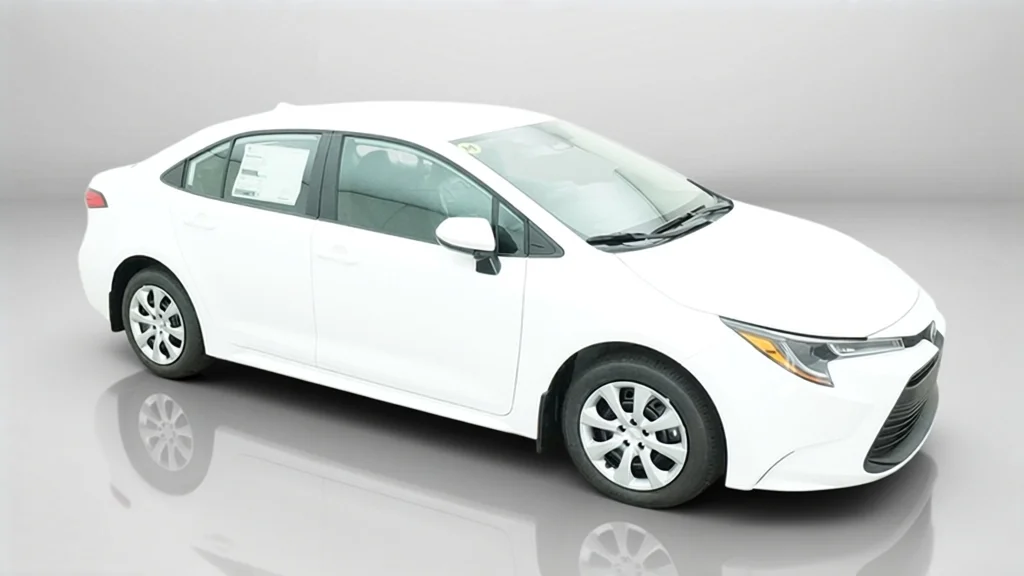 New 2027 Ice Cap Toyota LE image 6