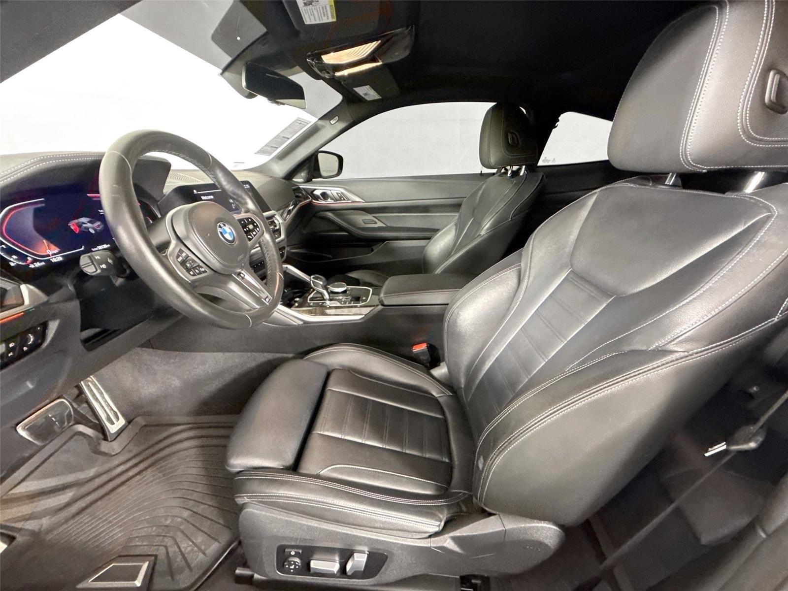 Used 2021 Arctic Race Blue Metallic BMW 430i image 3