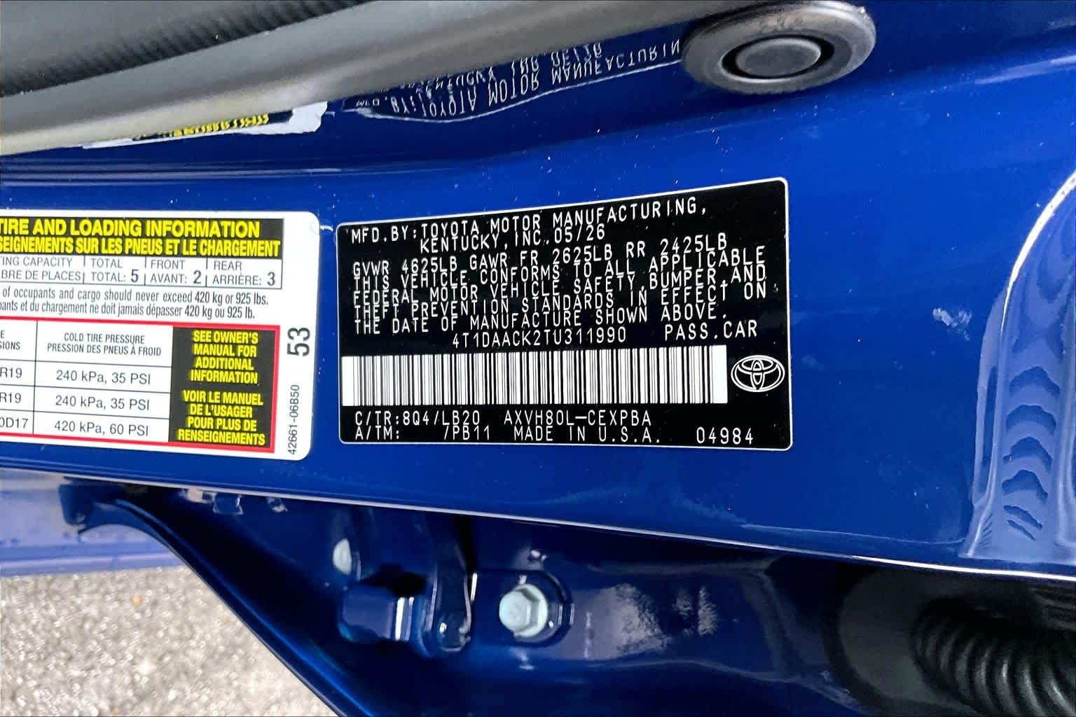 Used 2026 Reservoir Blue Toyota XSE image 34