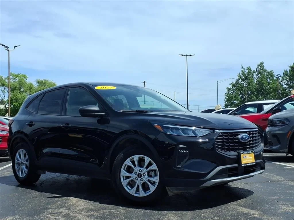 Certified Used 2025 Black Metallic Ford Active image 1