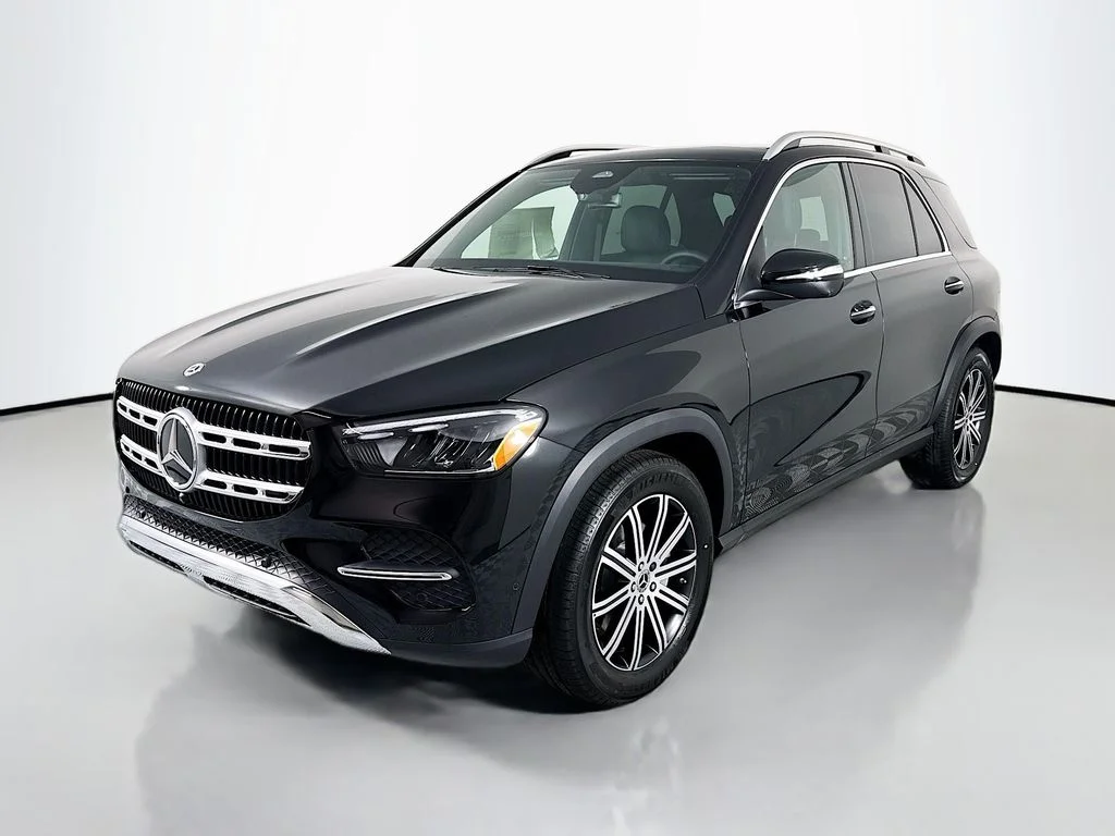 Certified Used 2026 Obsidian Black Metallic Mercedes-Benz GLE 350 image 1