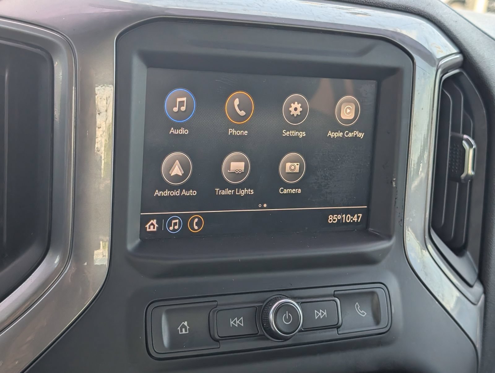Used 2020 SHADOW GRAY METALLIC Chevrolet Work Truck image 12