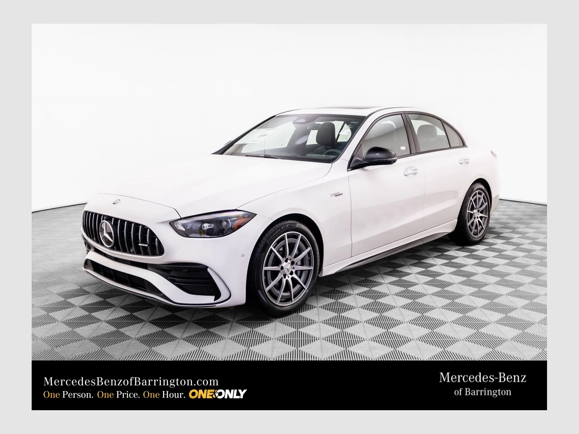 New 2026 White Mercedes-Benz C 43 AMG® image 1