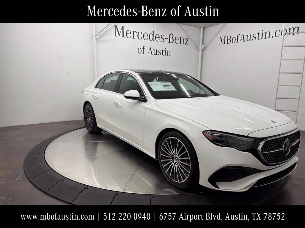 New 2027 White Mercedes-Benz E 350 image 1