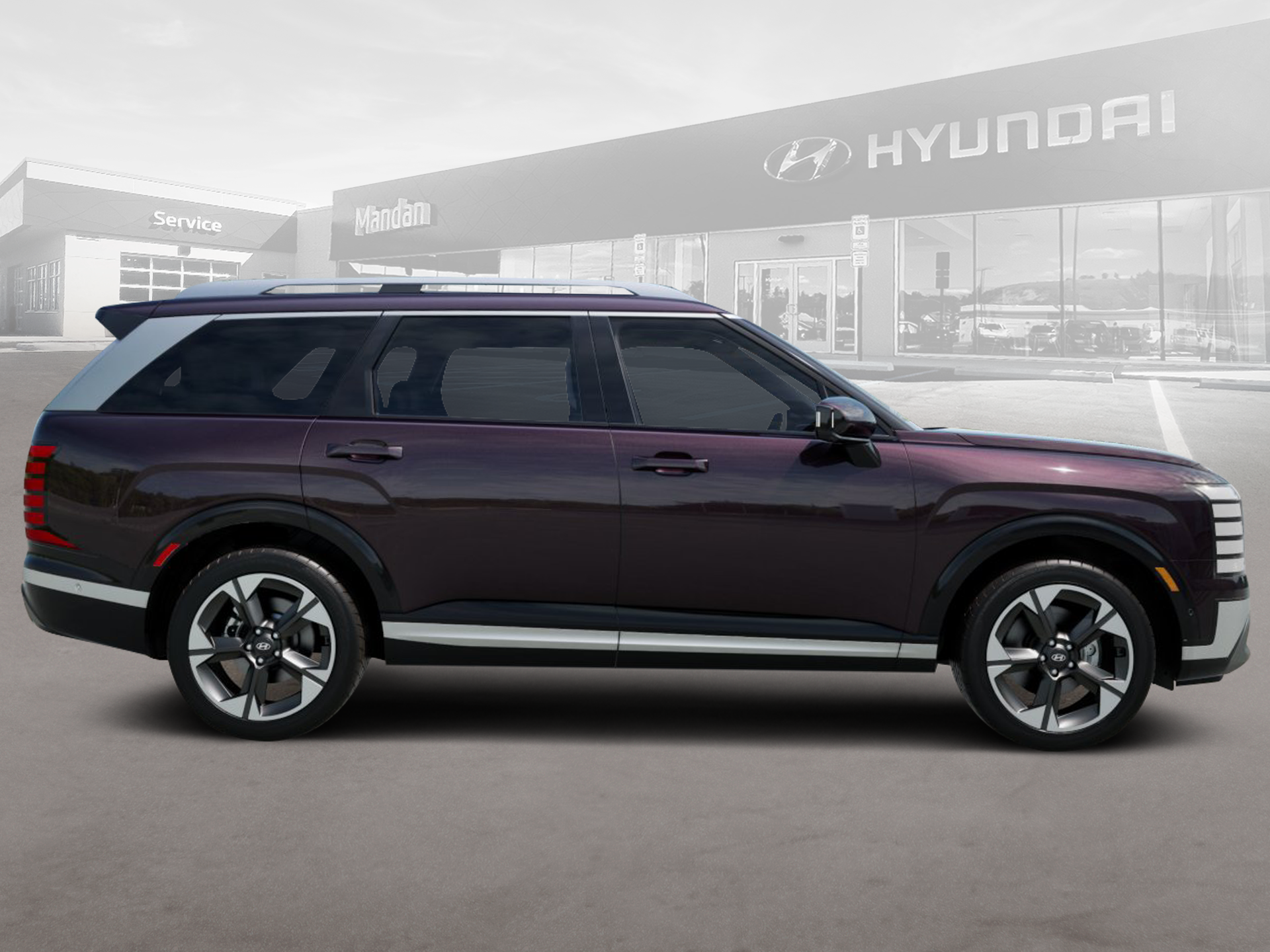 New 2027 Red Hyundai Limited AWD image 4