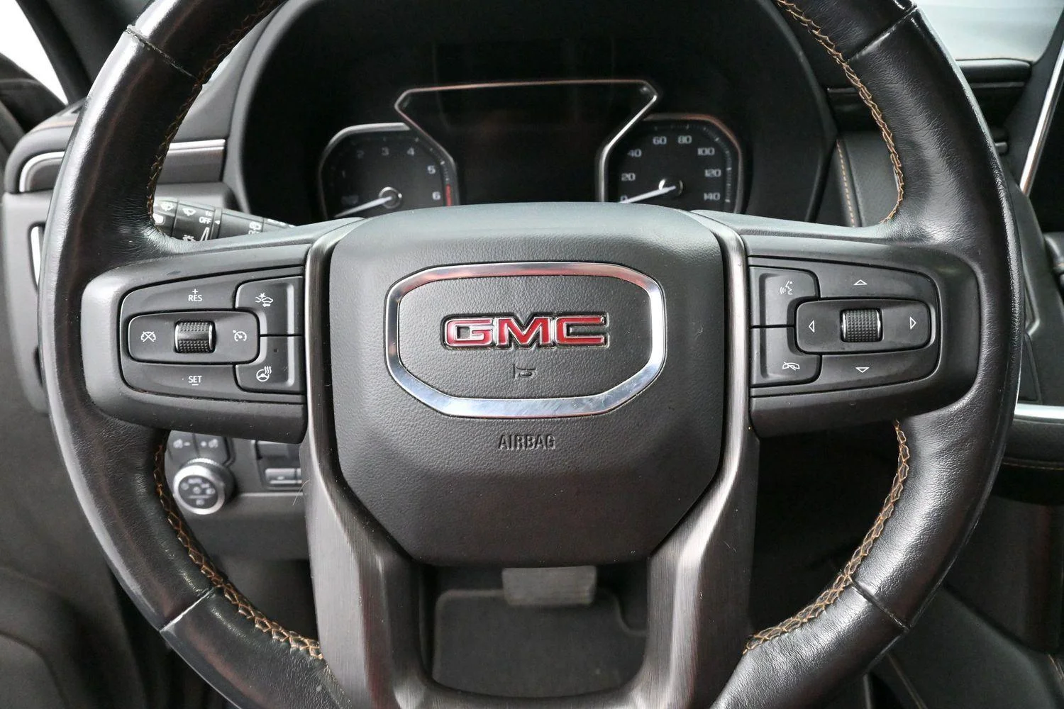 Used 2021 Dark Sky Metallic GMC AT4 image 20